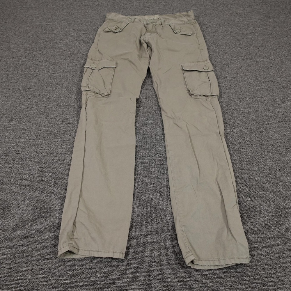 Lucky Brand Cargo Pants Mens 31x32 Beige 121 Heritage Slim Utility Pockets